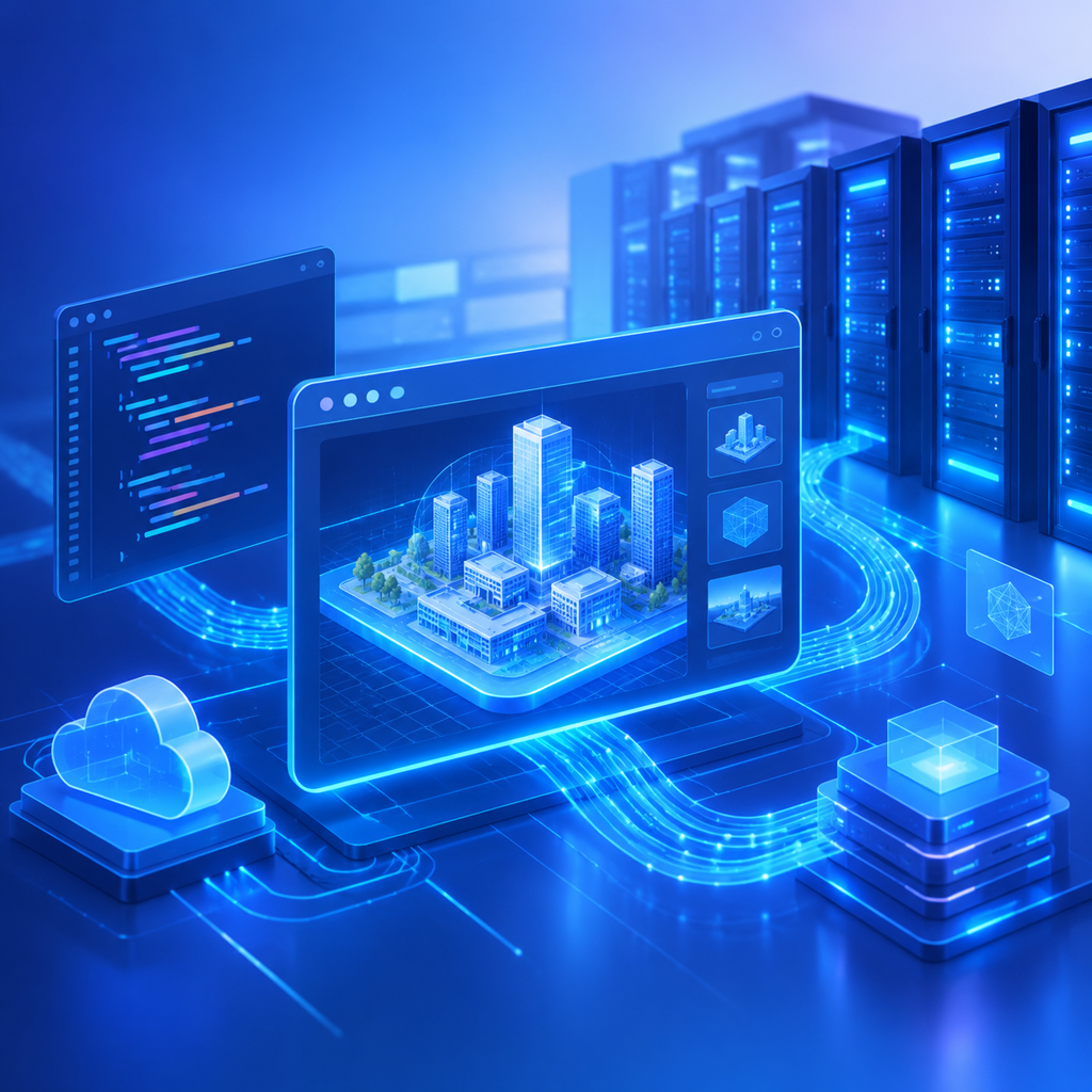 Web3D网页三维展示开发